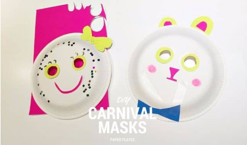 DIY Καρναβαλική Μάσκα