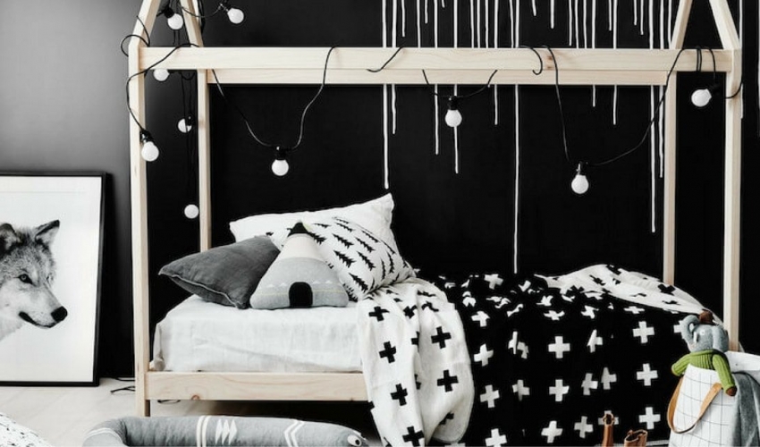 Μαύρο  χρώμα στο παιδικό δωμάτιο – Τολμάς; Μαύρο  χρώμα στο παιδικό δωμάτιο – Τολμάς;