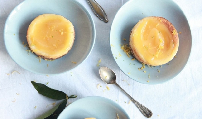 Cheesecake λεμόνι-λαιμ – Μια γλυκιά νότα σε ατομική φόρμα