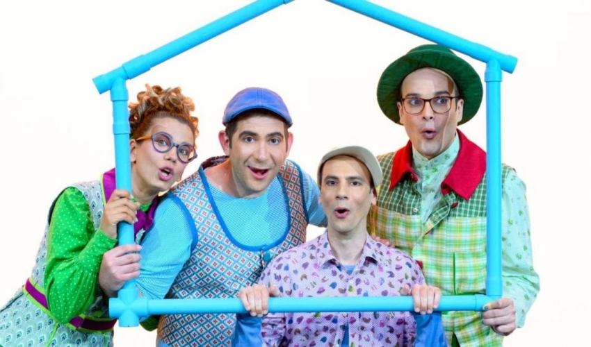 «Δίπλα – δίπλα» των Άγγελου Αγγέλου και Έμης Σίνη στο Εθνικό Θέατρο για παιδιά προσχολικής ηλικίας «Δίπλα – δίπλα» των Άγγελου Αγγέλου και Έμης Σίνη στο Εθνικό Θέατρο για παιδιά προσχολικής ηλικίας