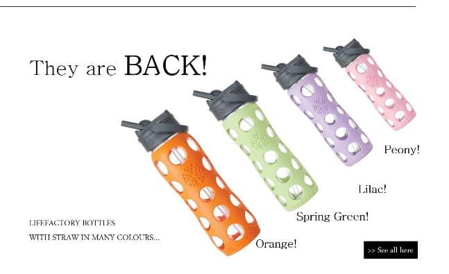 Lifefactory Bottles are BACK!