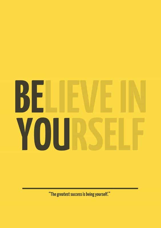 believe in you