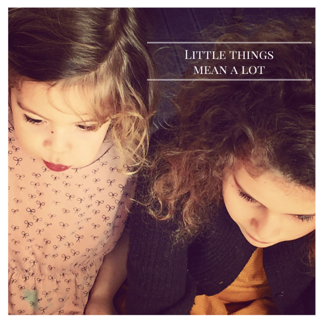Little things mean a lot