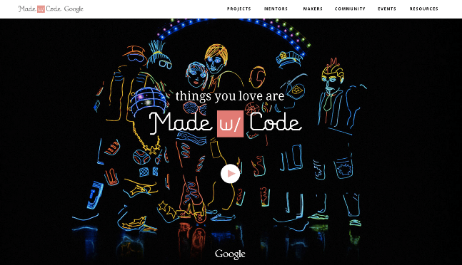 Google’s Made with code: για τα κορίτσια μας και όχι μόνο