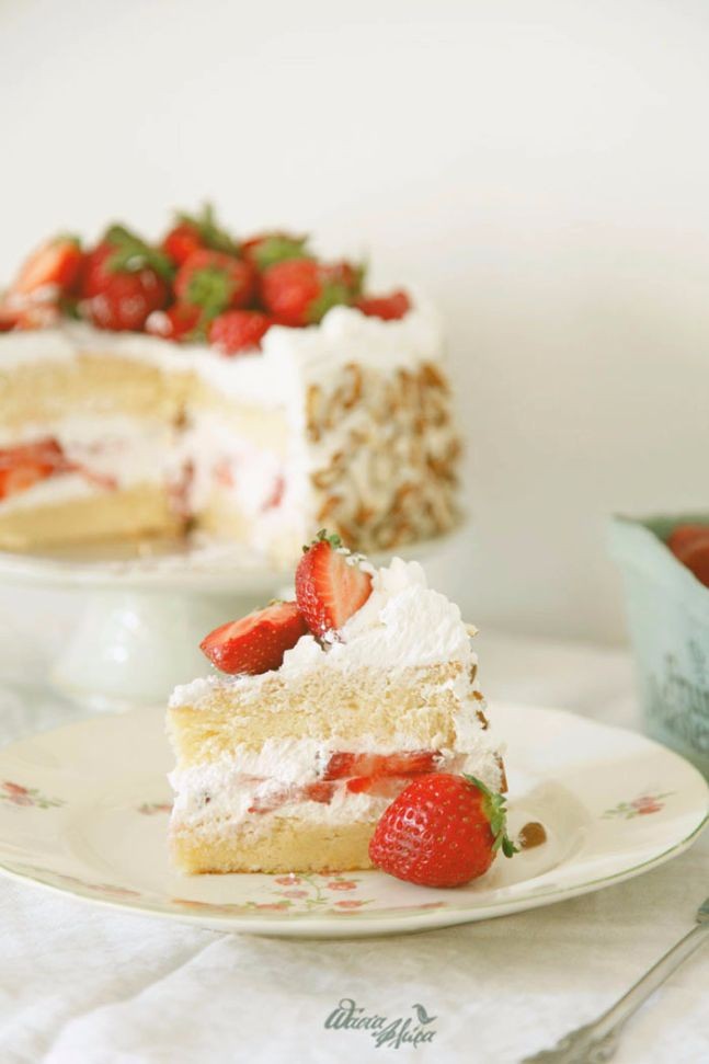 τούρτα φράουλα pasta flora 2