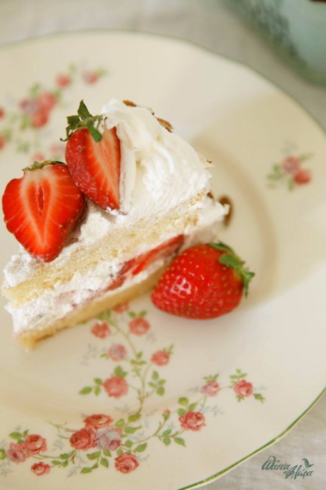 τούρτα φράουλα pasta flora 3