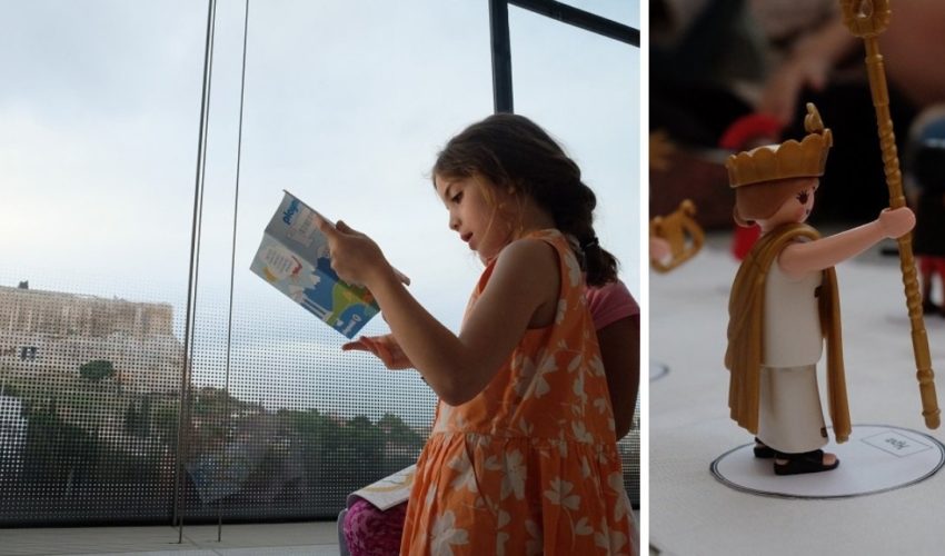 Μια ξενάγηση στο Μουσείο της Ακρόπολης μαζί με τους 12 αρχαίους Έλληνες θεούς της Playmobil